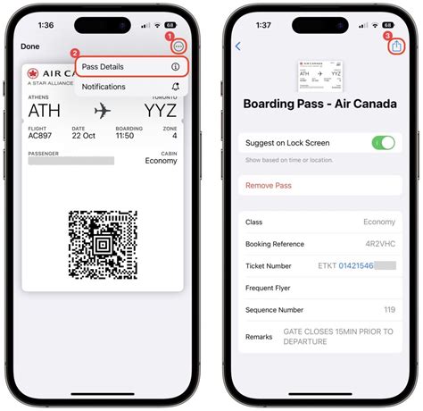 How to put boarding pass in wallet