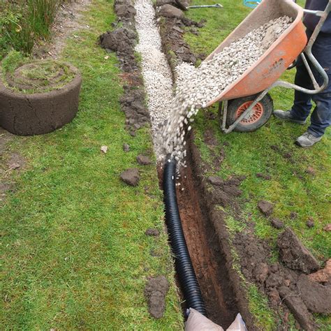 How to put drainage in your garden
