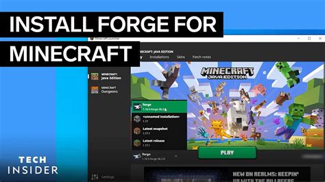How to put forge on minecraft