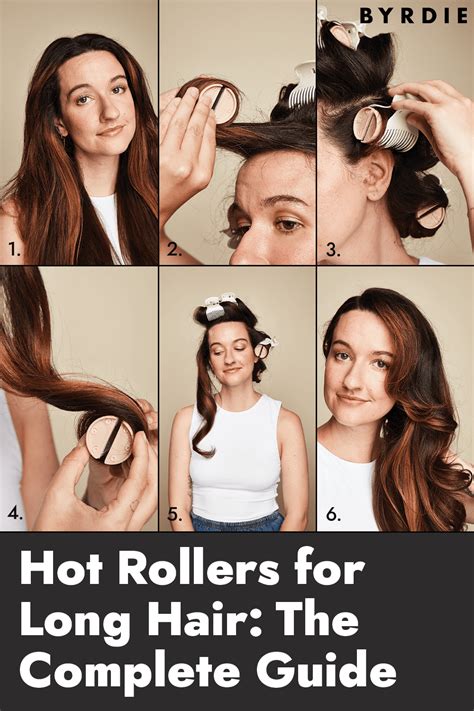 How to put hot rollers in hair