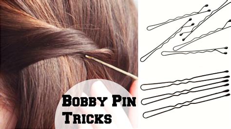 How to put in a bobby pin