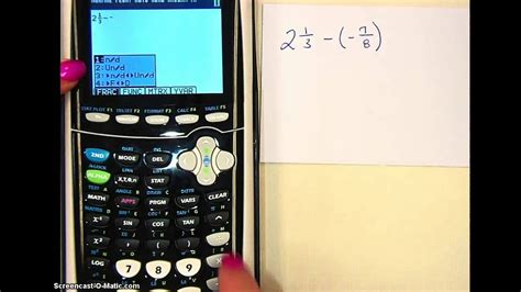How to put in calculator