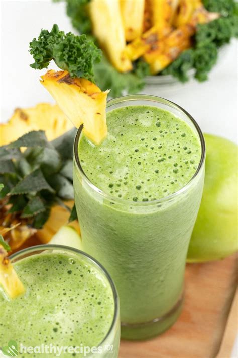 How to put kale in a smoothie