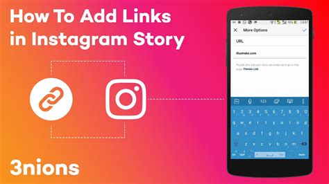 How to put link in instagram story