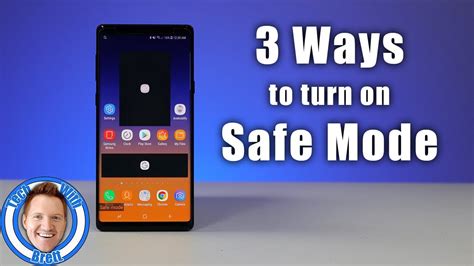 How to put mobile in safe mode