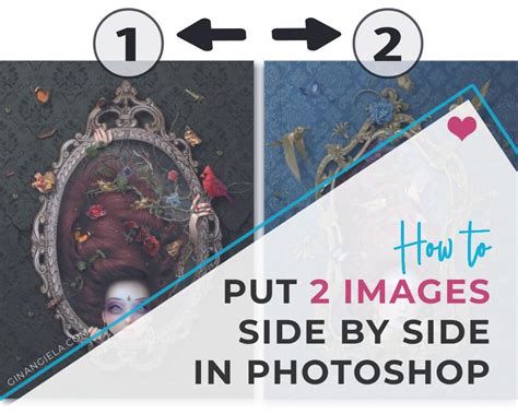 How to put two pictures in photoshop