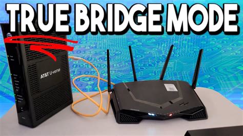Bridge mode is a setting on your router 