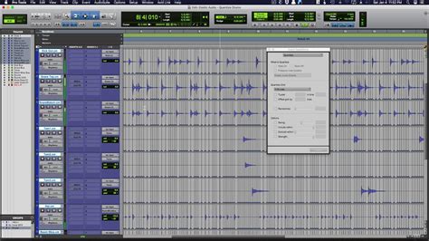 How to quantize drums in pro tools
