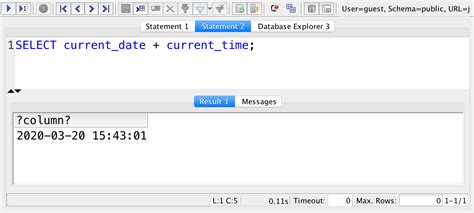 How to query todays date in sql
