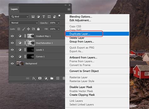 How to quickly duplicate layers in photoshop