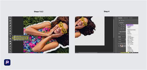 How to quickly remove background in photoshop