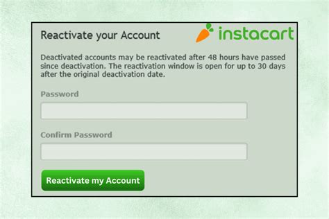 How to reactivate instacart. Things To Know About How to reactivate instacart. 