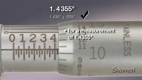 How to read a INCH micrometer YouTube