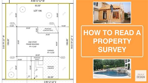 How to read a Property Survey YouTube
