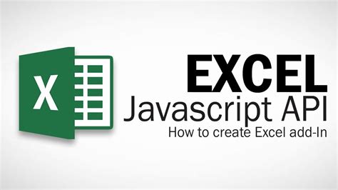 How to read and write data from excel in javascript.  Excel JavaScript API Th...