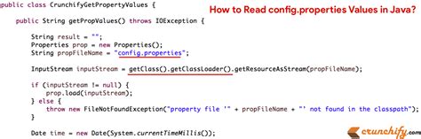 How to read file properties in java