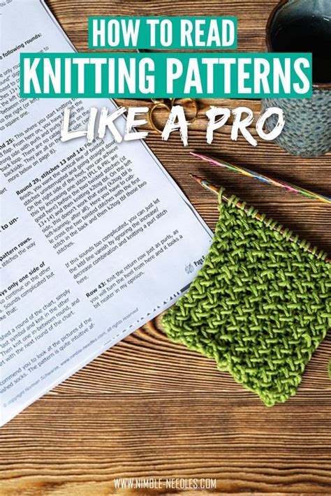 How to read knitting patterns for beginners Step by step [+video]