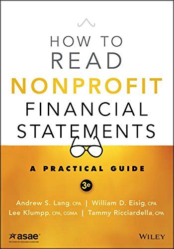 How to read nonprofit financial statements a practical guide. - Building guide for basic hot rods affordable and affunable.