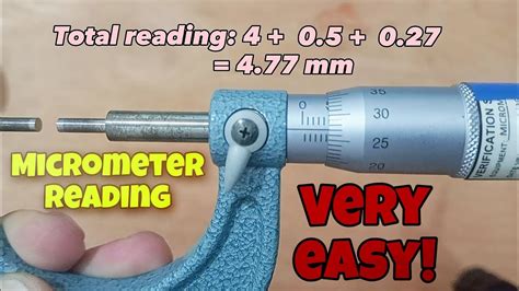 How to read the micrometer YouTube