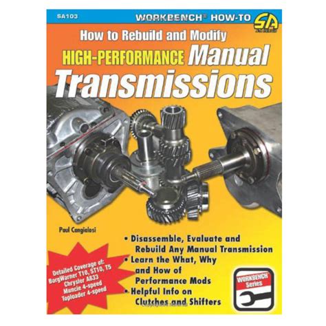 How to rebuild and modify high performance manual transmissions workbench how to. - Greenbergs guide to lionel trains 1945 1969 volume 1 motive power rolling stock.