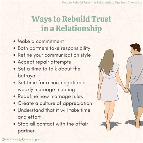 How to rebuild trust in a marriage