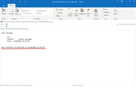 How to recall a sent email in Microsoft 365 Outlook: Firstly, Open Outlook. Now click on “Sent Items”, located in the folder pane. After that click on “Action”. Now click on click “Recall This Message”. Finally, click “OK” after selecting the necessary choices. We’ve also created an awesome YouTube video that walks you through .... 