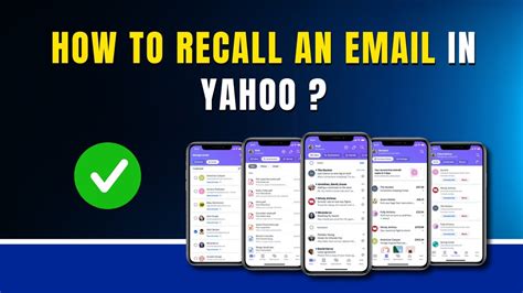 How to recall email in yahoo