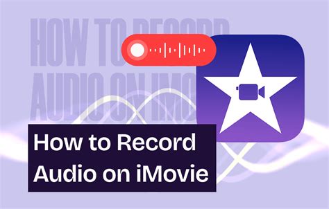How to record a video in imovie