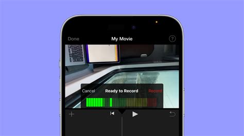 How to record a voiceover in imovie