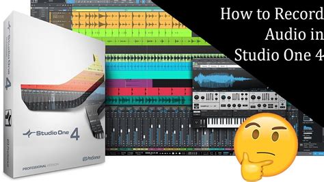 How to record in studio one