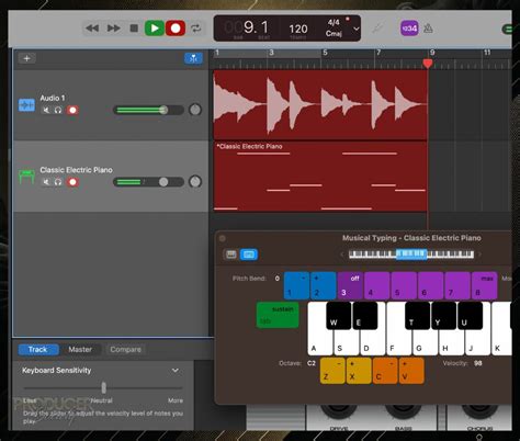 How to record instruments in garageband