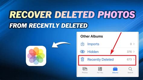 How to recover photos deleted from recently deleted. And if you want to get a photo back, you can restore it from the Recently Deleted album for 30 days." So on your device go to Photos > Albums > Recently Deleted. All your deleted photos should be there unless, you manually went there and deleted them, or it has been over 30-days (in which case they are auto-deleted). 1. 