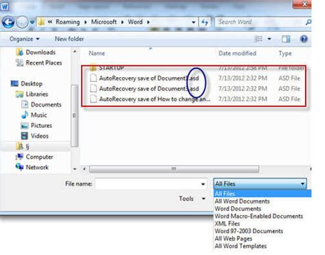 How to recover tmp file. asd&rdquo; extension are AutoSave recovery files created by Micr...