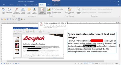 How to redact in pdfdocs
