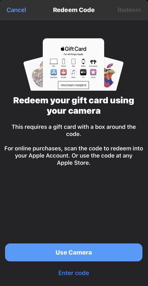 How to redeem gift cards and app promo codes …