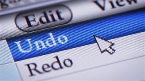 How to redo in computer