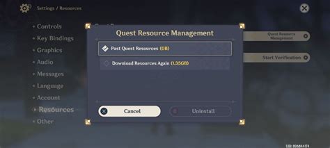 How to reduce Genshin Impact file size by deleting past quest files