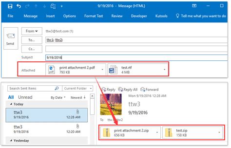 How to reduce attachments’ size when sending emails in Outlook?