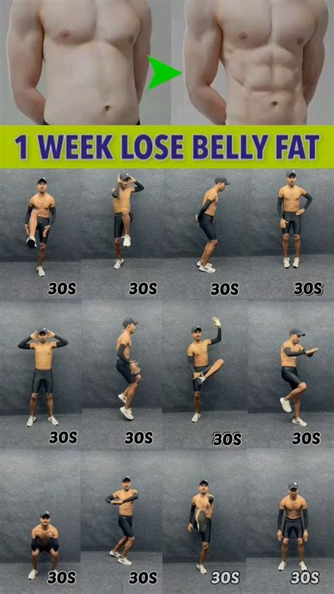 How to reduce belly fat in man