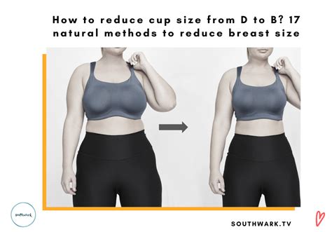 How to reduce cup size from d to b. Step 1 - Try the bra on. Pinch the straps together until you get a comfortable fit. Use safety pins to secure the straps in their place before removing the bra. Step 2 - Using a thread in a matching color to the thread of the bra, sew the strap in its new, permanent place. Method 2. 