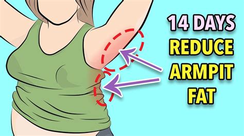 How to reduce fat in armpit