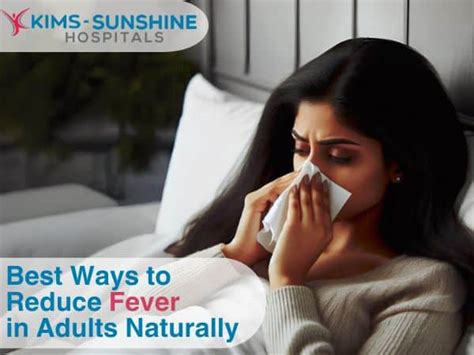 How to reduce fever temperature in adults