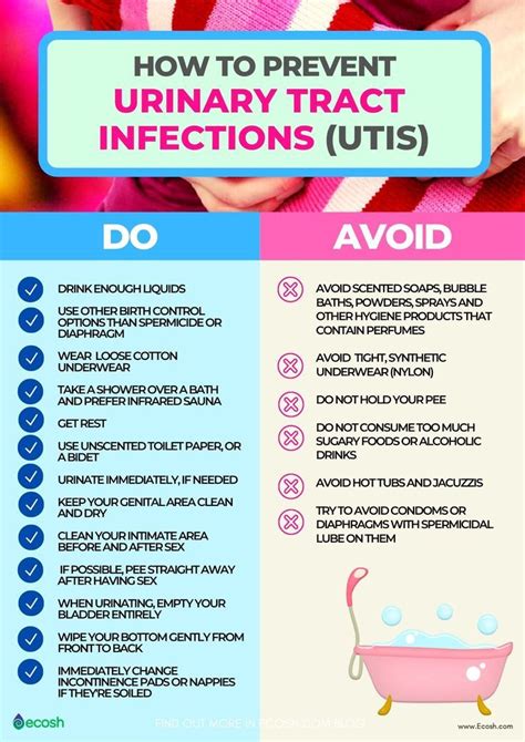 How to reduce infection in urine