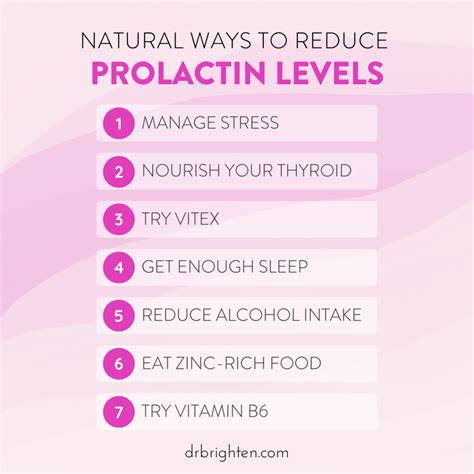 How to reduce prolactin in females