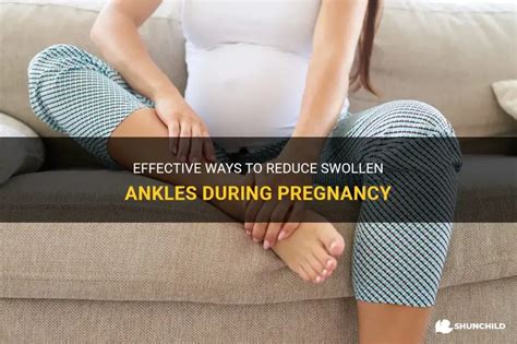 How to reduce swollen ankles in pregnancy