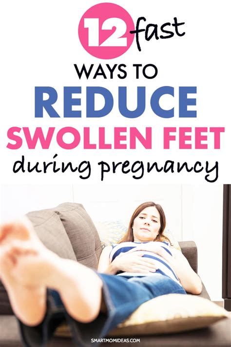 How to reduce swollen feet in pregnancy