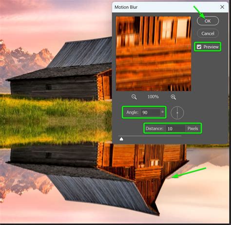 How to reflect a photo in photoshop