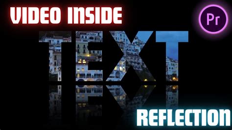 How to reflect a video in premiere