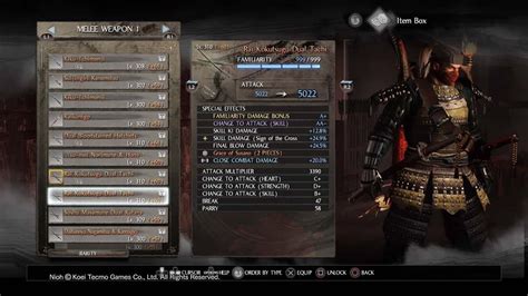 How to reforge (min/max) the perfect weapon : r/Nioh - Reddit