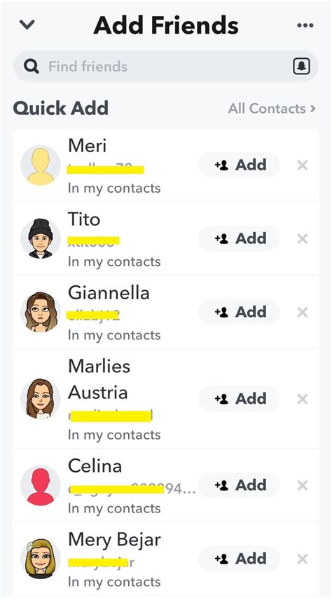 How to refresh your quick add list on snapchat. I had a username at the top of my list for a couple days and I went to check and the username was gone. Does this mean they removed themselves from the quick add option? I think it just refreshes people once in a while randomly and they put different people they think you'd add. 
